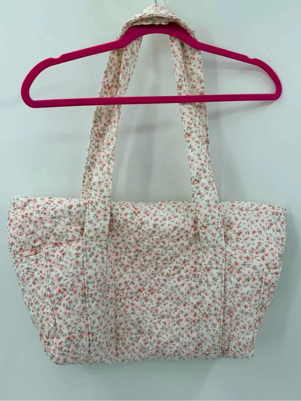 Moon Nude Floral Peony Tote Bag